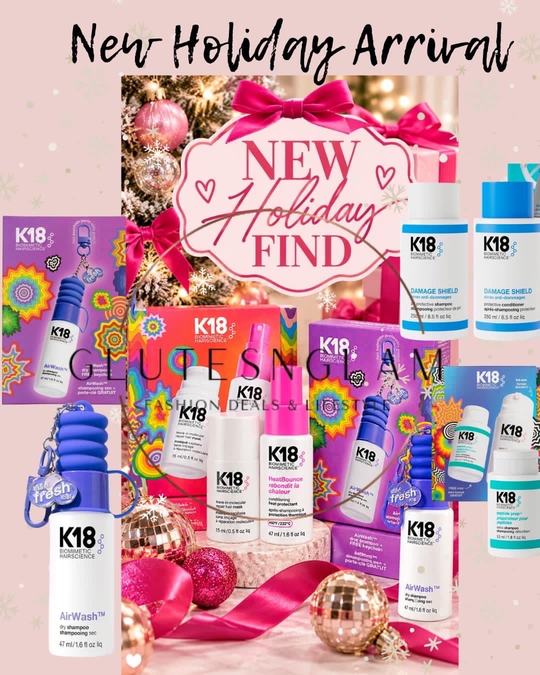 New Holiday arrival! New K18 holiday sets, Sephora holiday sets, Christmas gift ideas, K18 haircare. Sephora

#LTKSaleAlert #LTKSeasonal #LTKBeauty