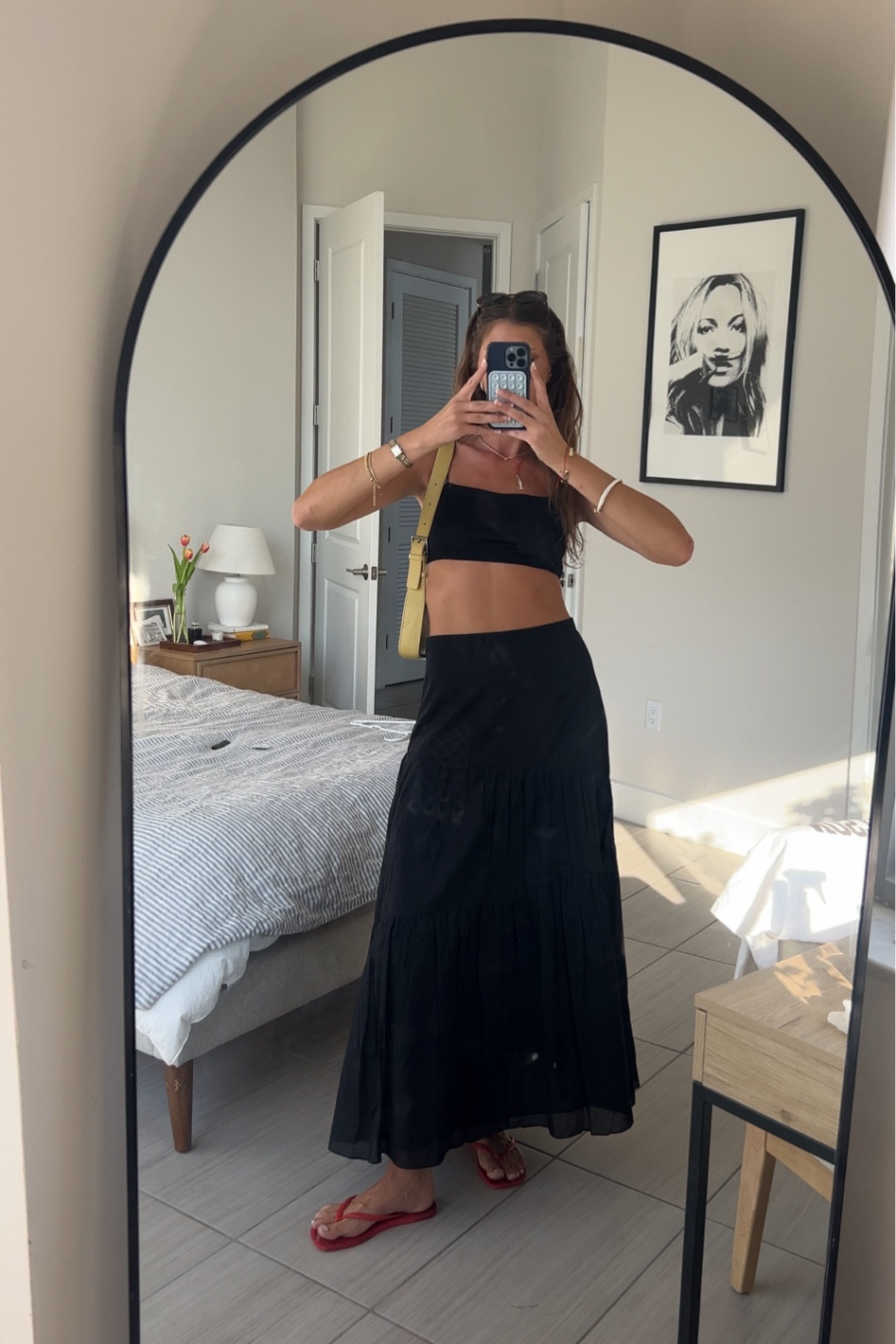 an effortless but chic summer outfit featuring the perfect black tiered maxi skirt. 

Vacation outfit, summer outfit, 

#LTKFestival #LTKSeasonal #LTKStyleTip