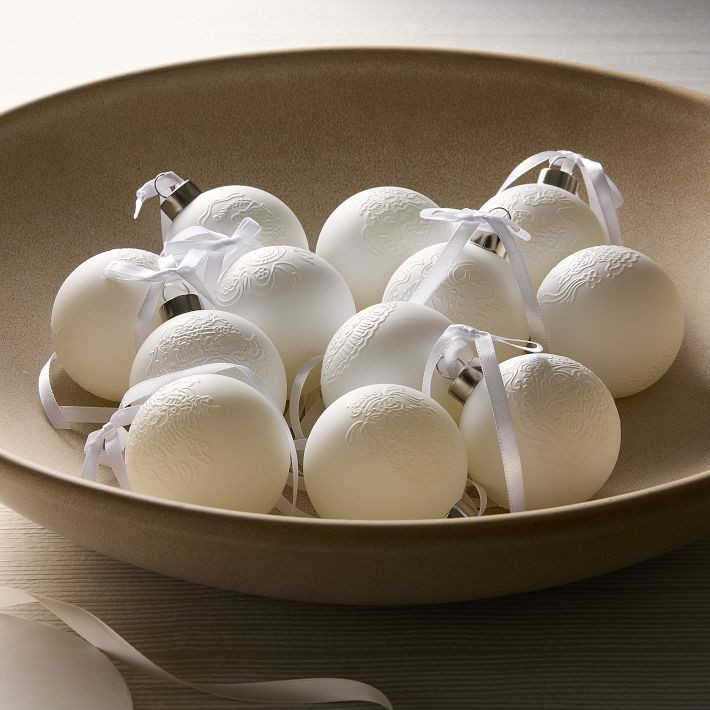 Colton Ackerman 12 Days of Christmas Glass Ball Ornaments (Set of 12) | West Elm (US)