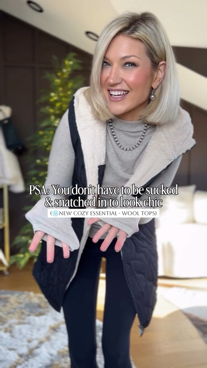 💬🛒 type “WOOL” to shop these Amazon wool blend long sleeve tops that are a fall & winter staple wardrobe piece! Comfy winter basics that still look chic? Yes please. ✨
Everyone loves a double-lined top that smooths… but some days you just don’t want to feel squeezed in.
These wool-blend long sleeve tops from @c202.official are soft, stretchy, lightweight, and insanely comfortable — the perfect winter essential for everyday wear.
Pair them with jeans, trousers, or layered under coats… they seriously go with everything. 🤍
Saving these in my “must-have basics” folder ASAP.
➡️Follow for more chic + affordable fashion for women 30+.

#winteressentials #wooltop #wooltops #woolblend #winterwardrobeessentials #winterbasics #amazonessentials #amazonbasics #amazonfashion #cozyessentials

#LTKootd #LTKgrwm #LTKStyleTip