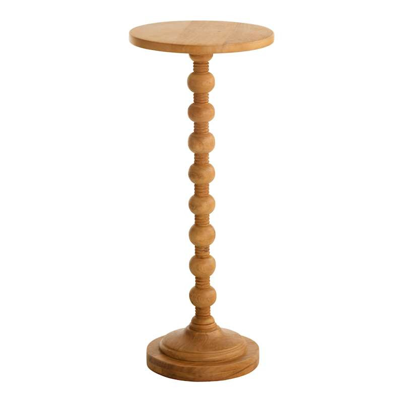 Jude Drink Table, Natural Mango Wood Finish | At Home