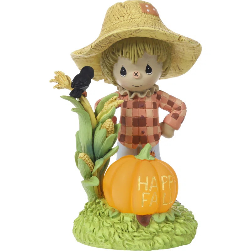 Precious Moments Happy Fall Figurine | Wayfair North America