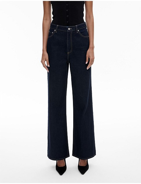 Witchery High Rise Wide Leg Jean | David Jones | David Jones (Australia & New Zealand)
