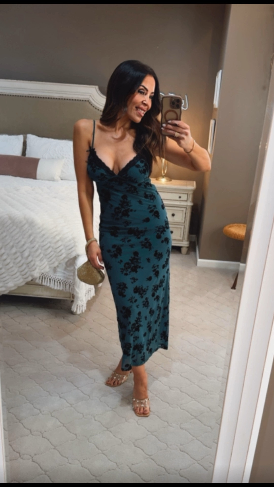Spring 2026 Trend Alert: Velvet flocking & lingerie chic! 🖤🌿 Can you believe this find is only $17 at Walmart? #walmartstyle

#LTKOver40 #LTKValentine