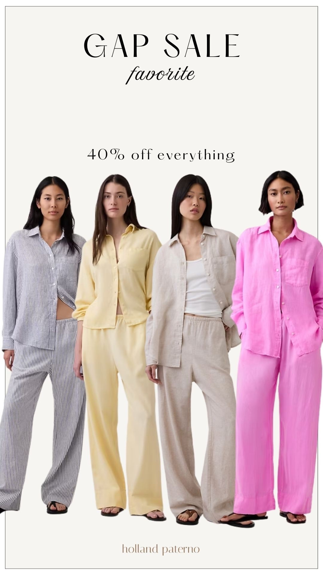 40% off site-wide at Gap! 

#LTKSaleAlert