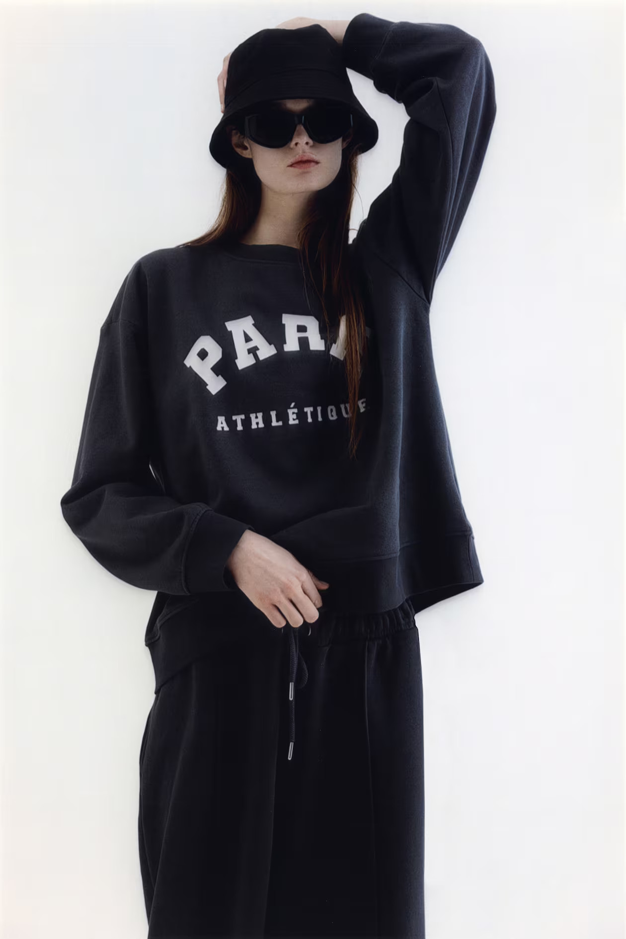 Sweatshirt mit Print - Dunkelgrau/Paris - Ladies | H&M AT | H&M (DE, AT, CH, NL, FI)