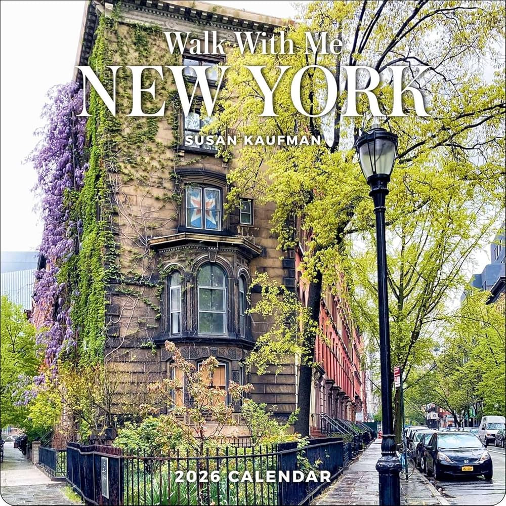 Walk With Me: New York 2026 Wall Calendar | Amazon (US)