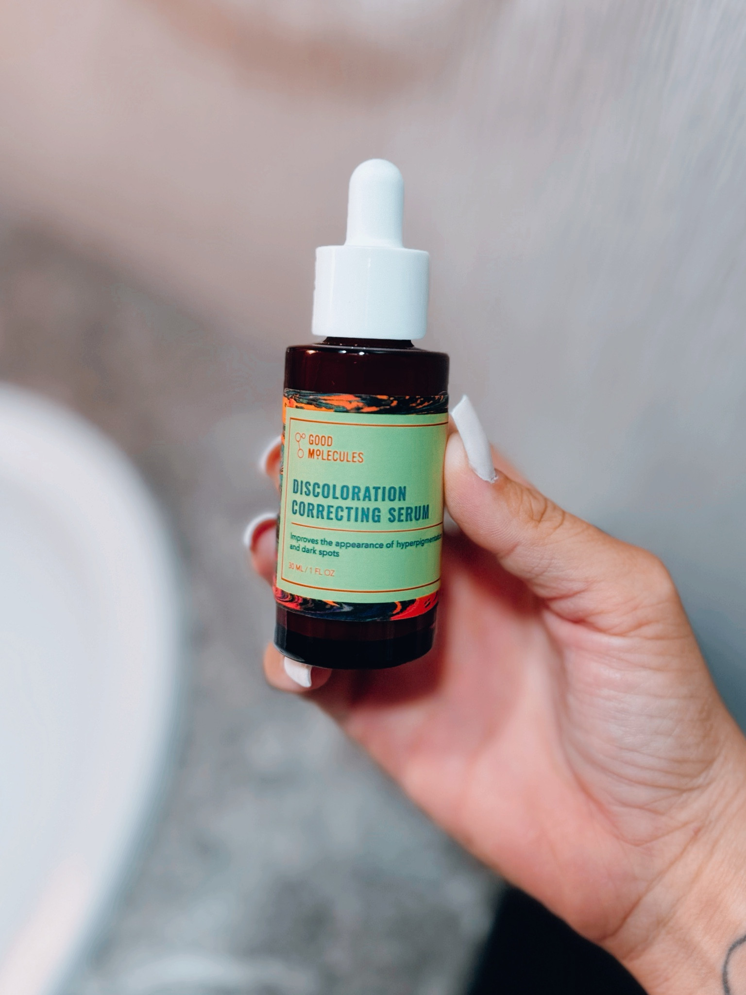 Good Molecules Discoloration Correcting Serum 🫶🏼 
#LTKskincare 
#budgetfriendly 