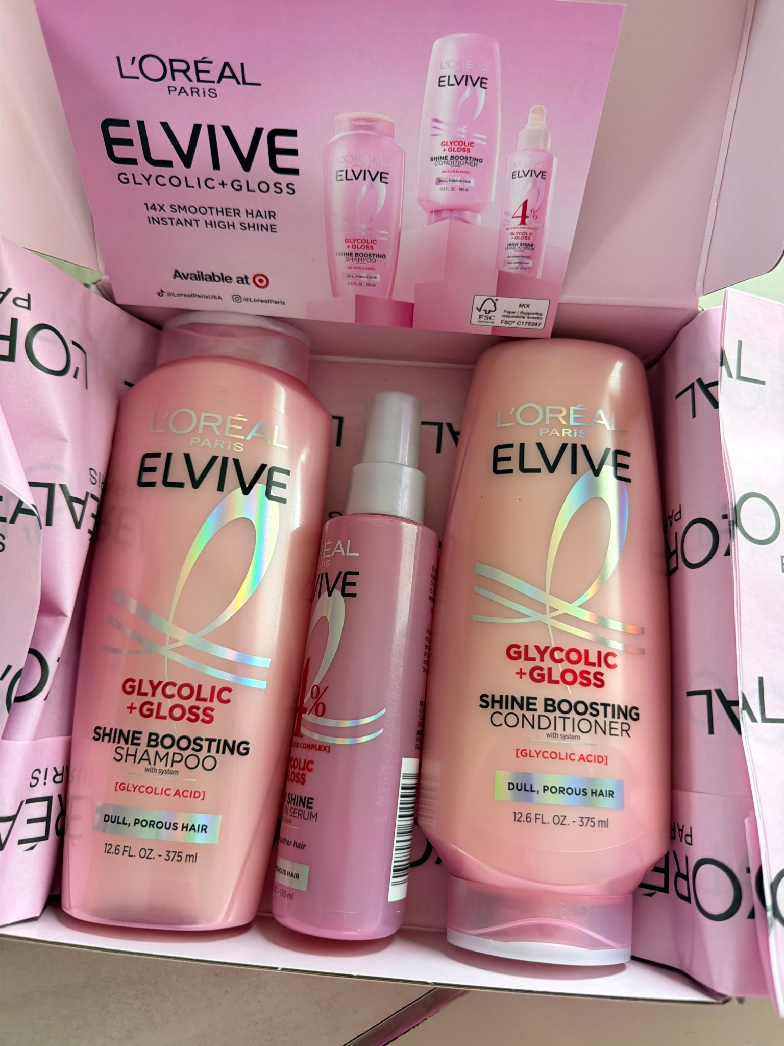 If you want shiny, healthy-looking hair without the salon price, the L’Oréal Paris Elvive Glycolic Gloss Shampoo collection is a must. My hair feels softer and looks so glossy after every wash

#LTKBeauty