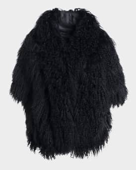 Gorski Mongolian Lamb Stole | Neiman Marcus
