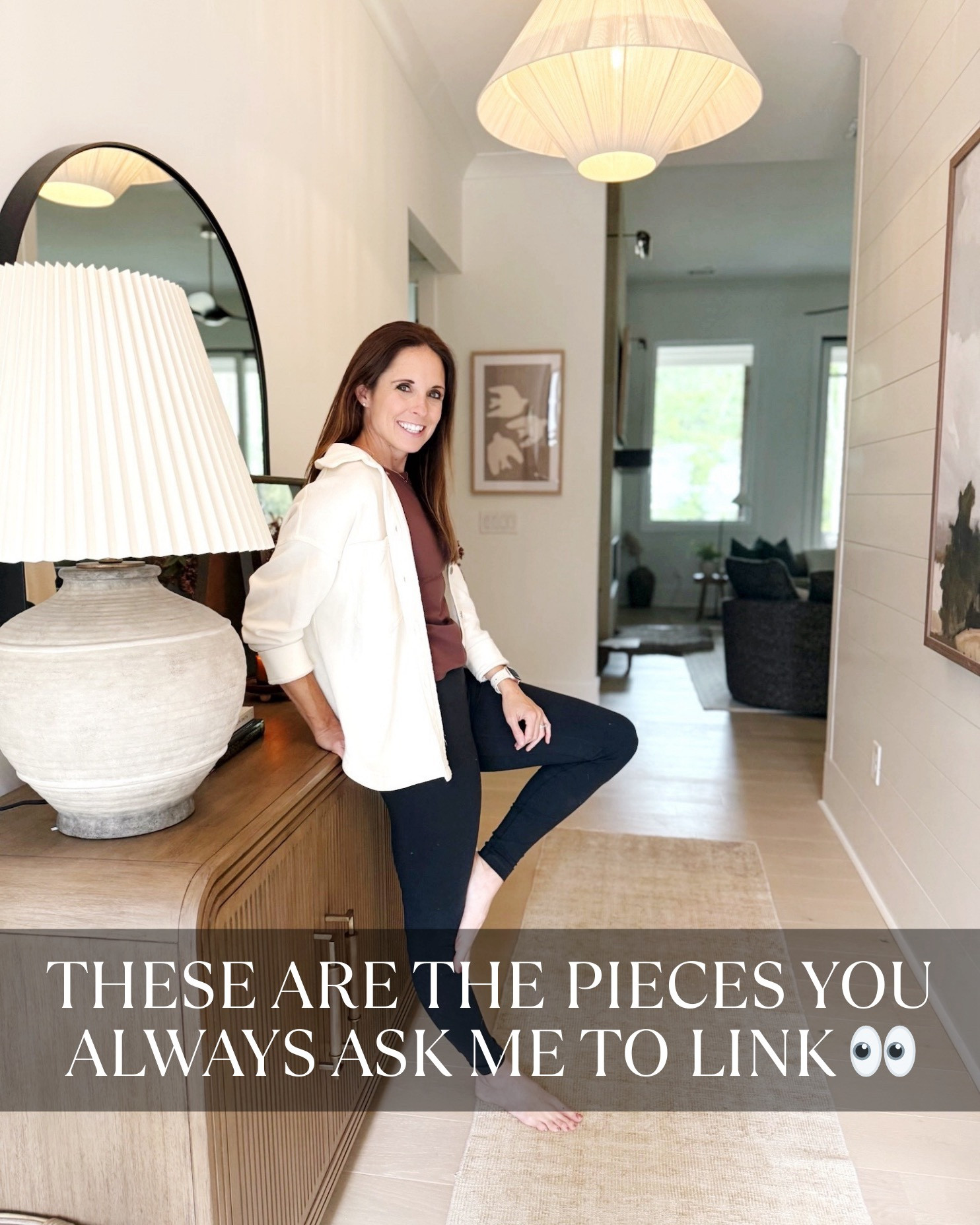 I get asked for links to THESE 8 items more than anything else in my home 👀…



Just comment LINKS and I will send them over ✨ From the woven shades throughout my home, to the base jute rug I use for layering on repeat, to the affordable Walmart patio chairs — These are the pieces I’ve lived with, styled again and again, and would buy all over if I moved tomorrow!

If you’ve ever DM’d me asking “Where is that from?” — this post is for you. Save this for later or send it to someone furnishing a home. 🏡

#homefinds #interiorinspo #neutralhome #homedecorinspo
#designerlook #modernclassic
#cozyhome #interiorstyling
#homestyle #homegoals #porcheandco #onlinedesign
#interiordesignservices #homedesign

Need even more styling or interior design help inside your home?!
Visit our Online Interior Design Studio and one of our designers would love to help!
Secure your packages today 🏡 —> https://porcheandco.com/edesign


#LTKHome #LTKvlog #LTKOver40