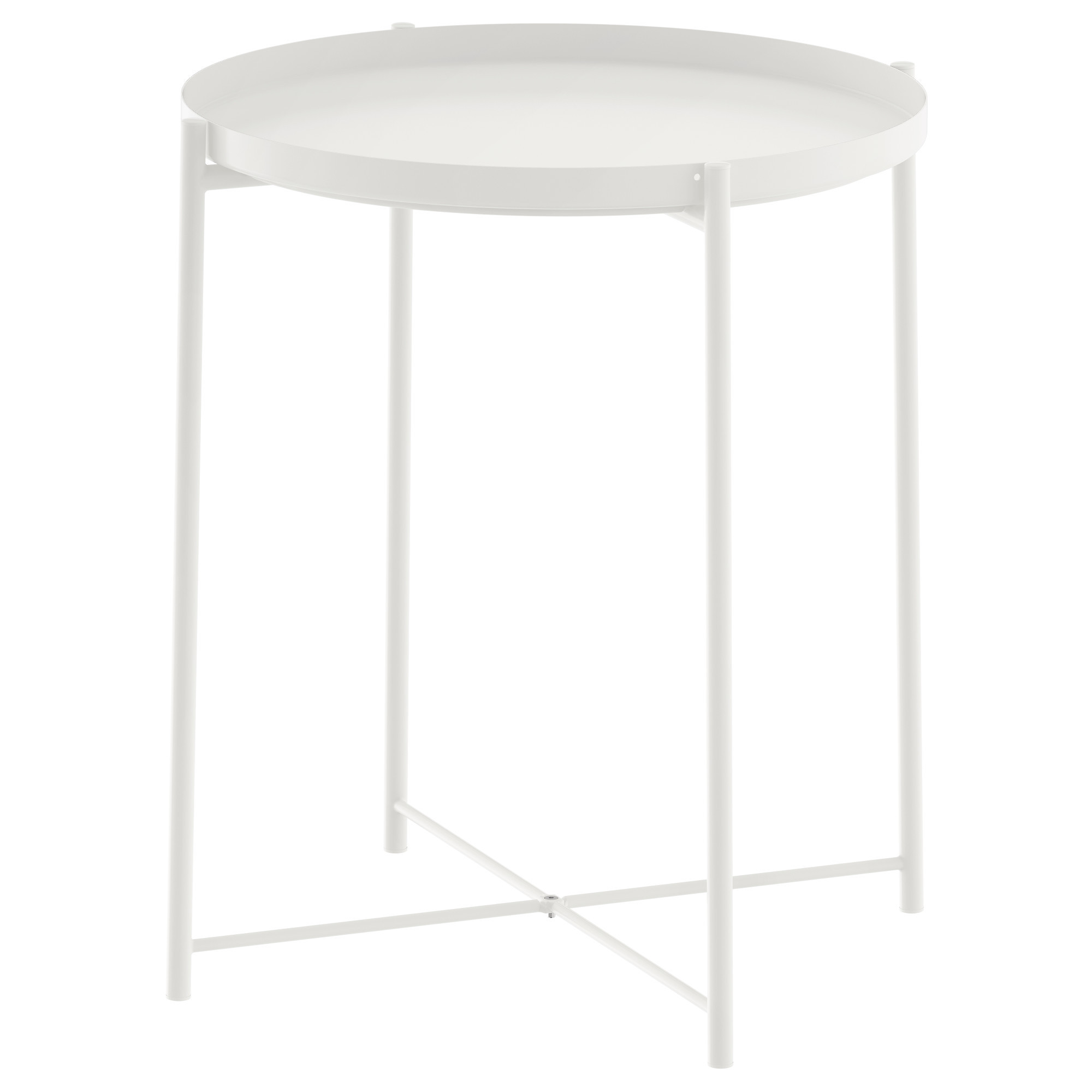 GLADOM Tray table, white, 17 1/2x20 5/8 " | IKEA US