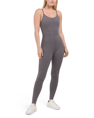 Sleeveless Compression Athletic Jumpsuit for Women | Polyester/Spandex | Marshalls
