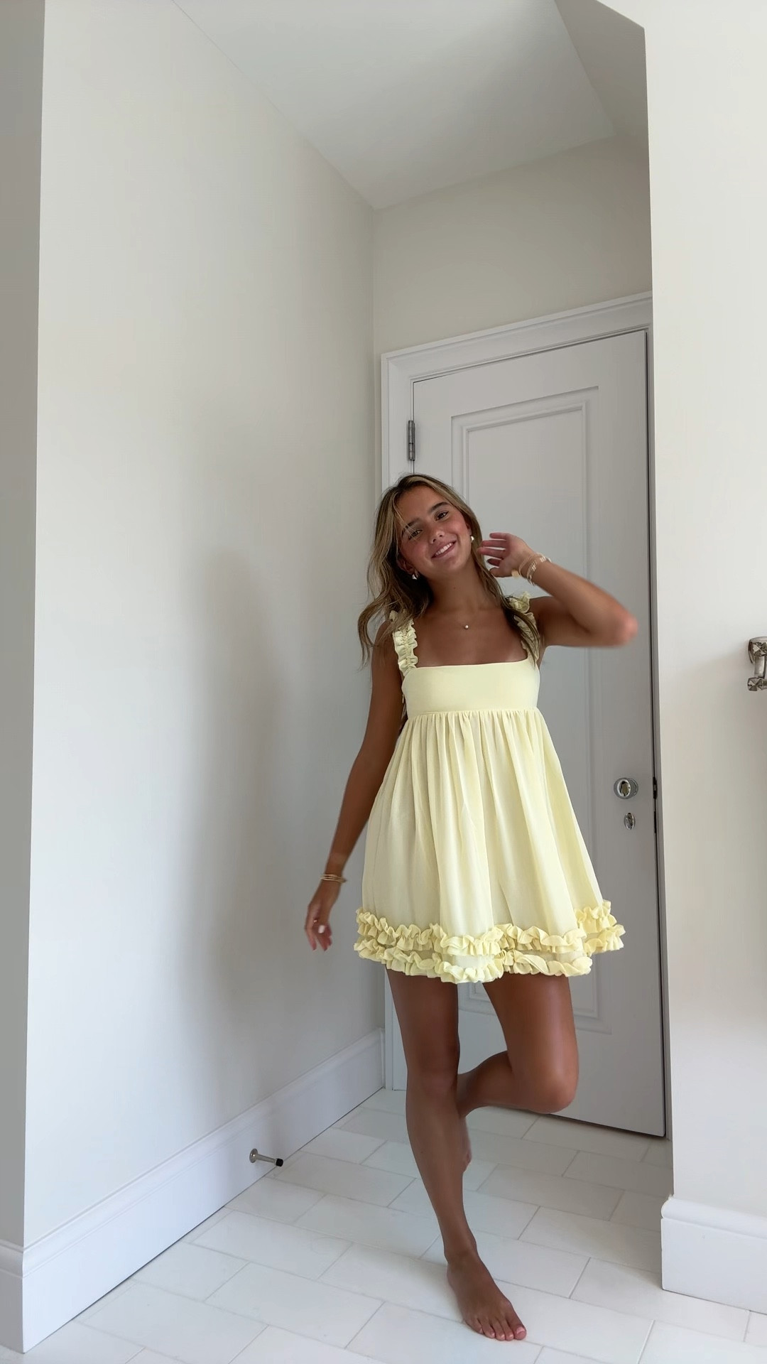 I’m wearing a size xxs! 