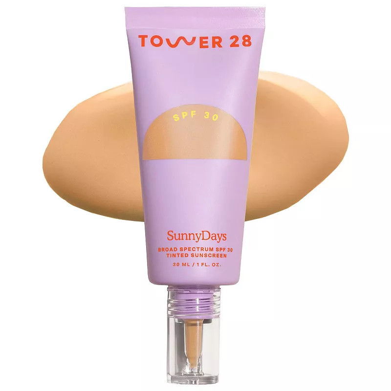 Tower 28 Beauty SunnyDays SPF 30 Tinted Sunscreen Foundation, Size: 1 FL Oz, 20 Mulholland | Kohl's