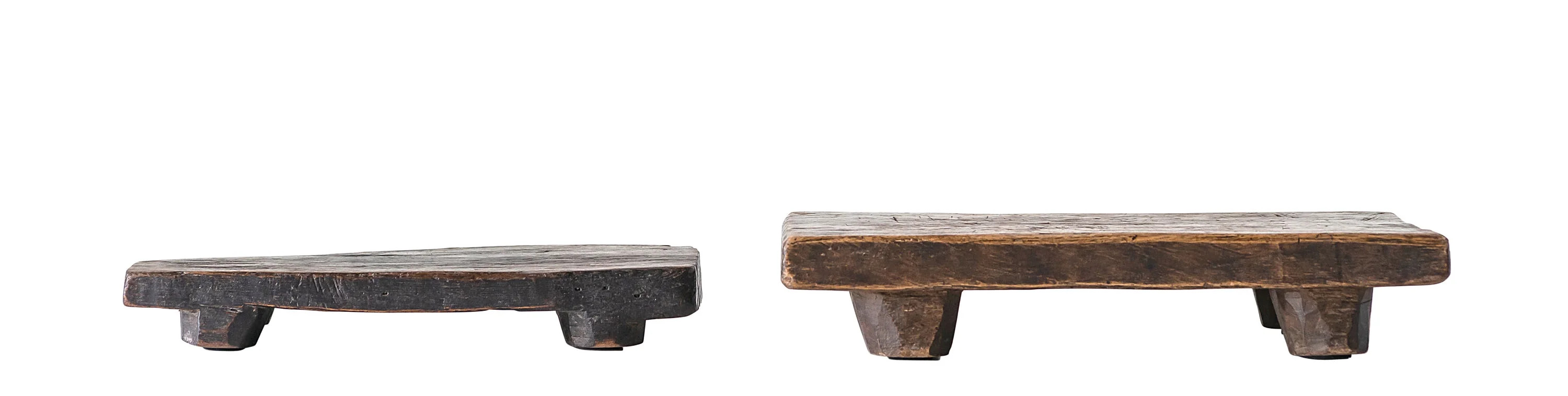 Creative Co-Op Found Decorative Wood Pedestal (Each one will vary) | Walmart (US)