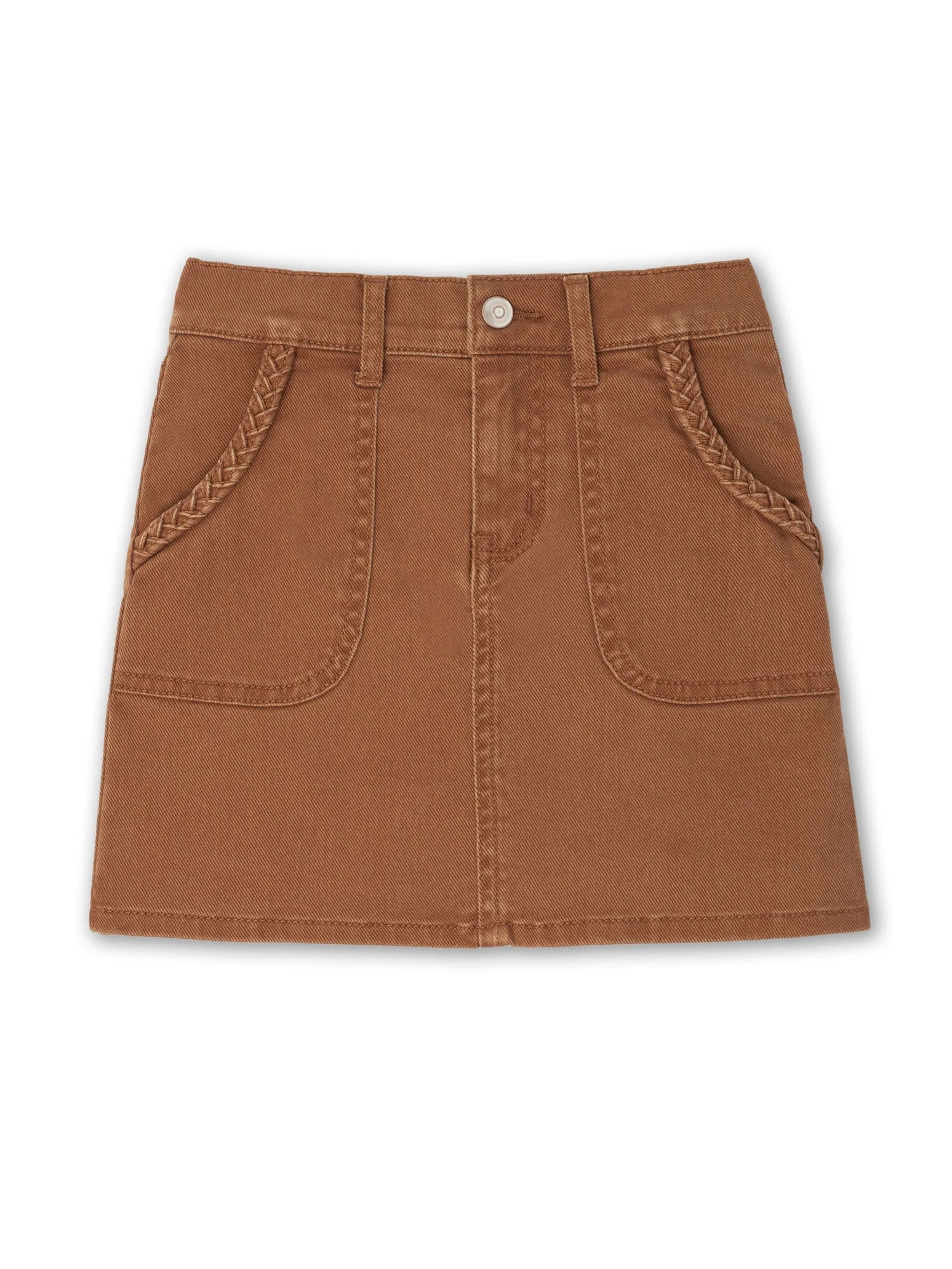 Wonder Nation Girls Denim Skirt, Sizes 4-18 & Plus | Walmart (US)