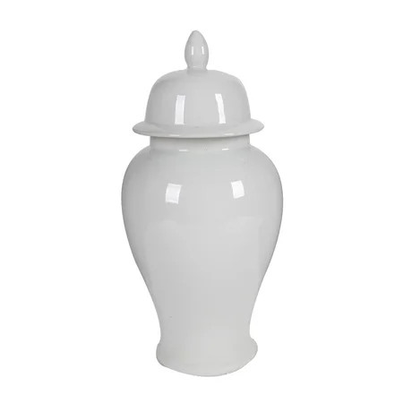 Seaford Ginger Jar - Gloss White - Large | Walmart (US)