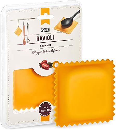 Ravioli-Shaped Spoon Rest | Spoon Rest for Kitchen Counter | Cool Kitchen Gadgets & Cute Kitchen ... | Amazon (US)