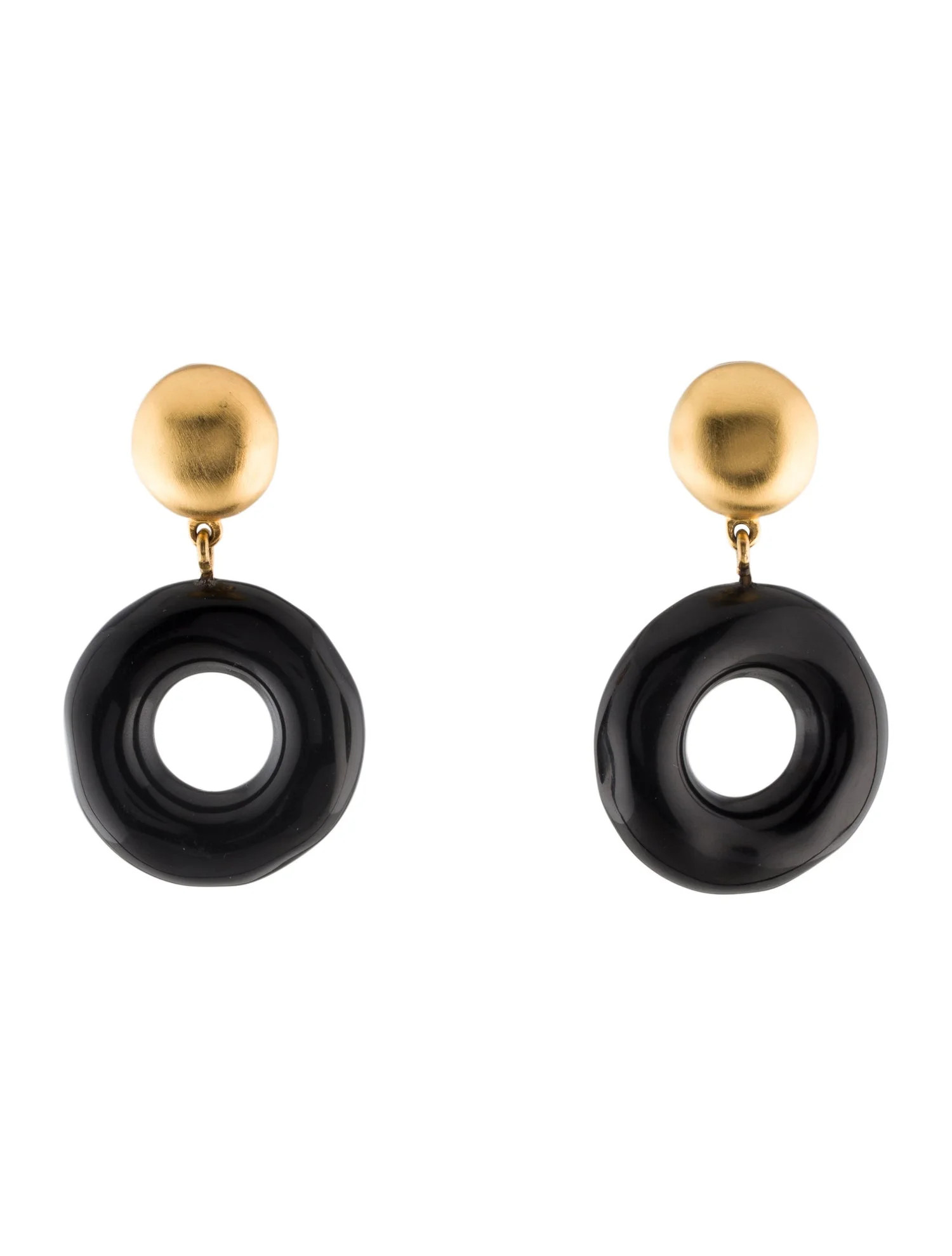 Resin Drop Earrings | The RealReal