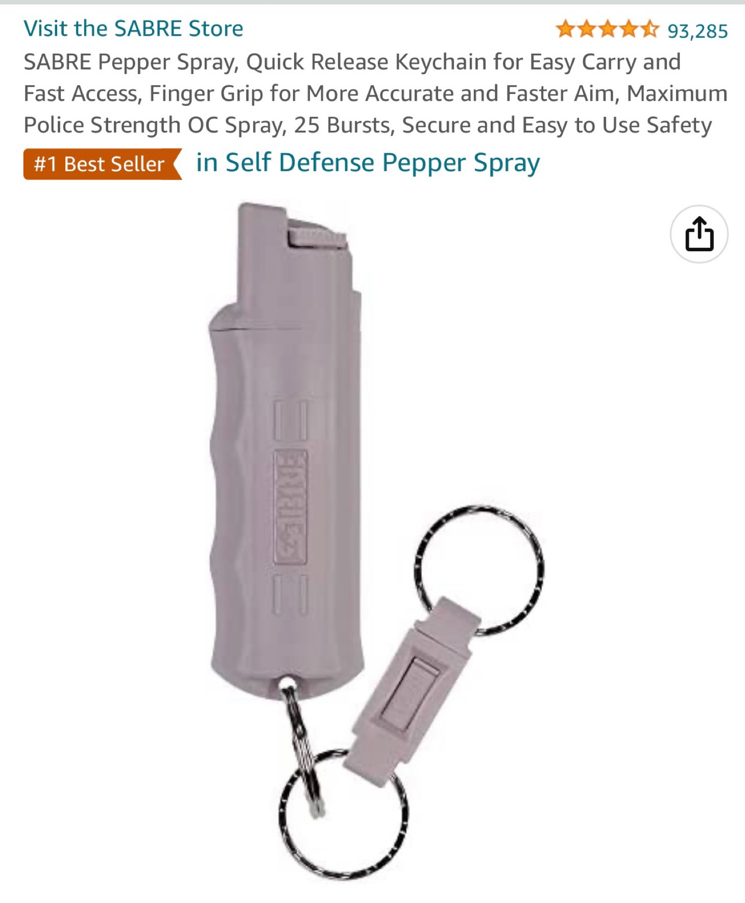 My Pepper Spray! 

#LTKunder50 #LTKtravel #LTKunder100