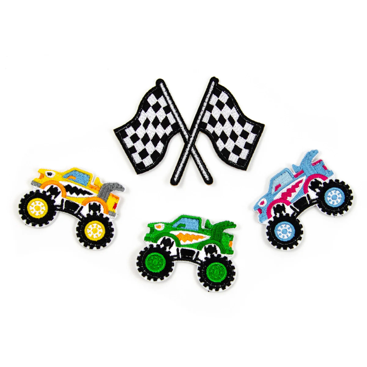 Monster Truck Race Patch Set | Becco Bags
