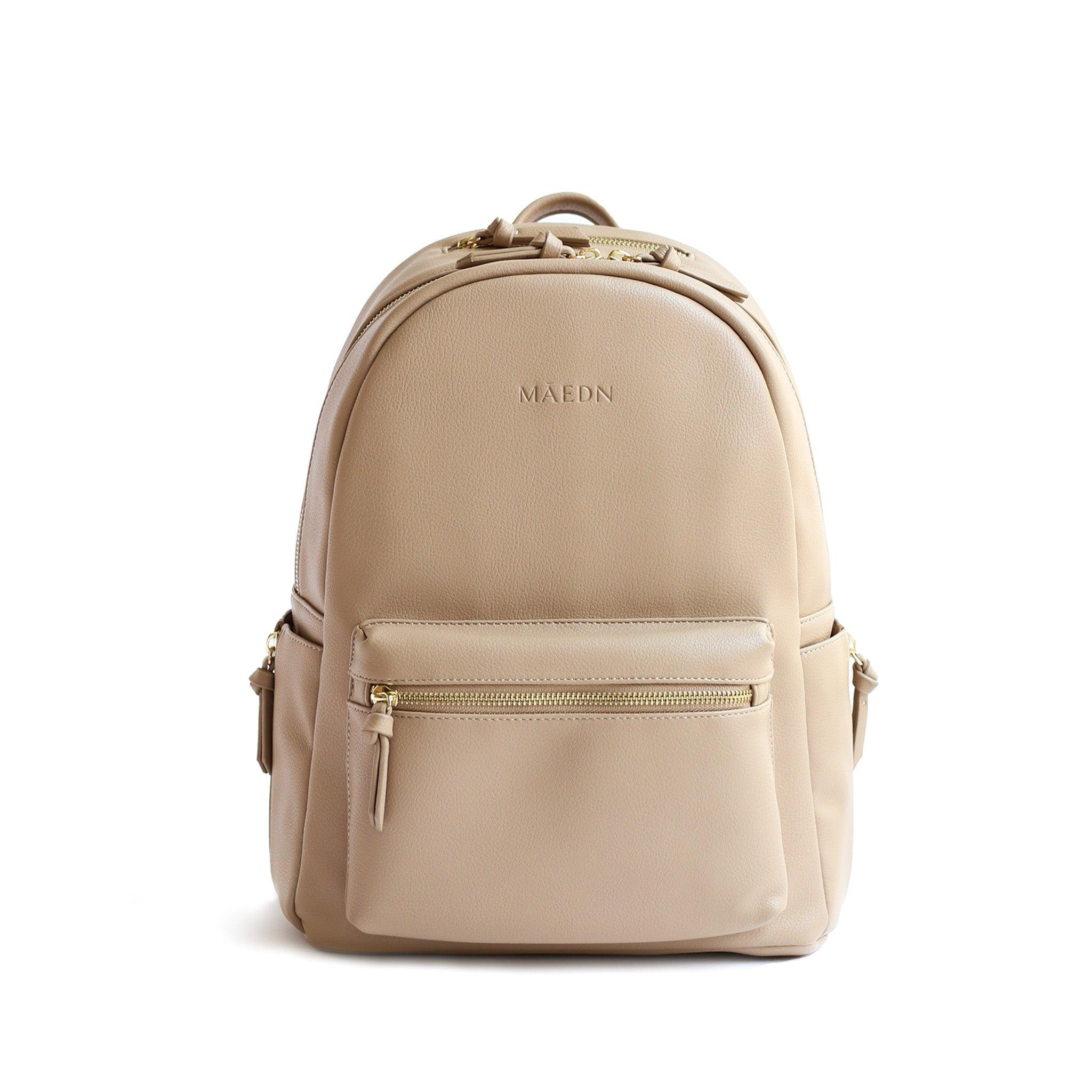 MEDIUM TAUPE ALL DAY BACKPACK | Maedn