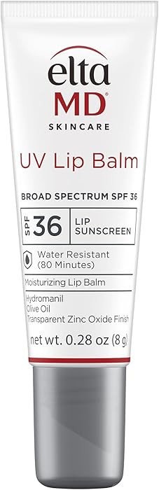 EltaMD UV Lip Balm Sunscreen, Moisturizes and Protects Dry Cracked Lips, Water Resistant up to 80... | Amazon (US)