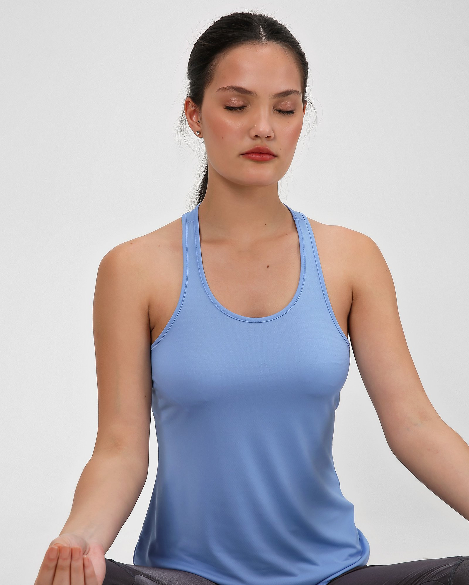 Regata esportiva feminina poliamida azul | BodyWork by Riachuelo | Riachuelo (BR)