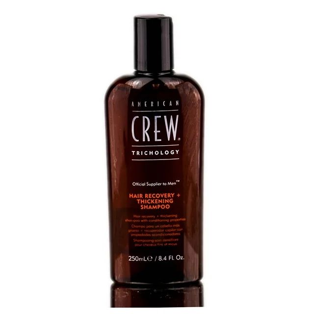 Hair Recovery + Thickening Shampoo by American Crew for Unisex - 8.4 oz Shampoo | Walmart (US)