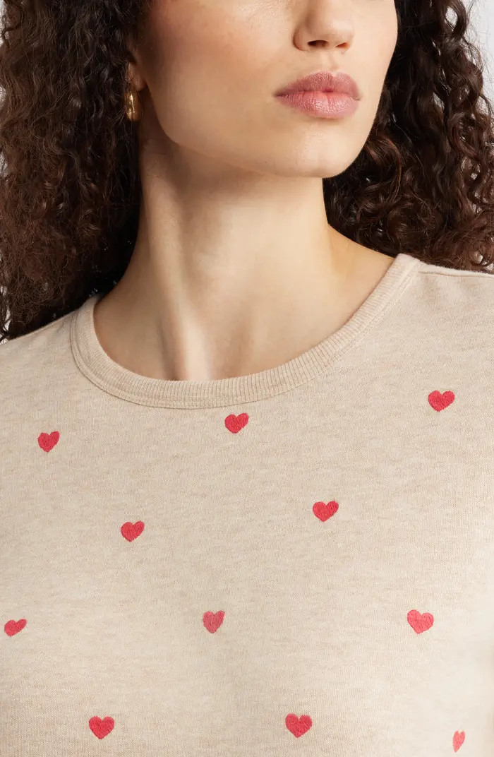 Embroidered Heart Sweatshirt | Nordstrom