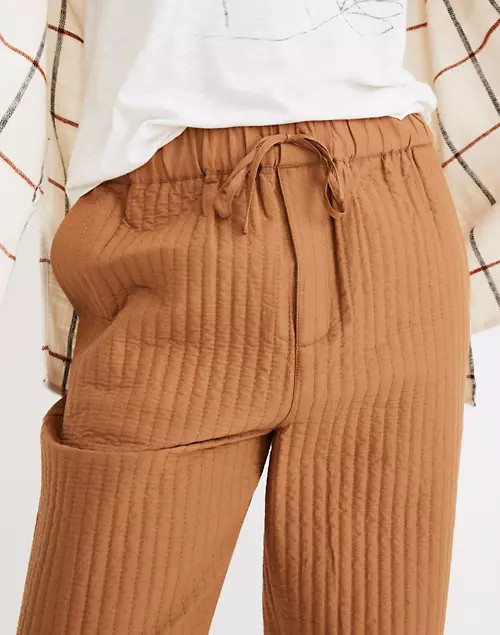 Quilted Pants | Madewell