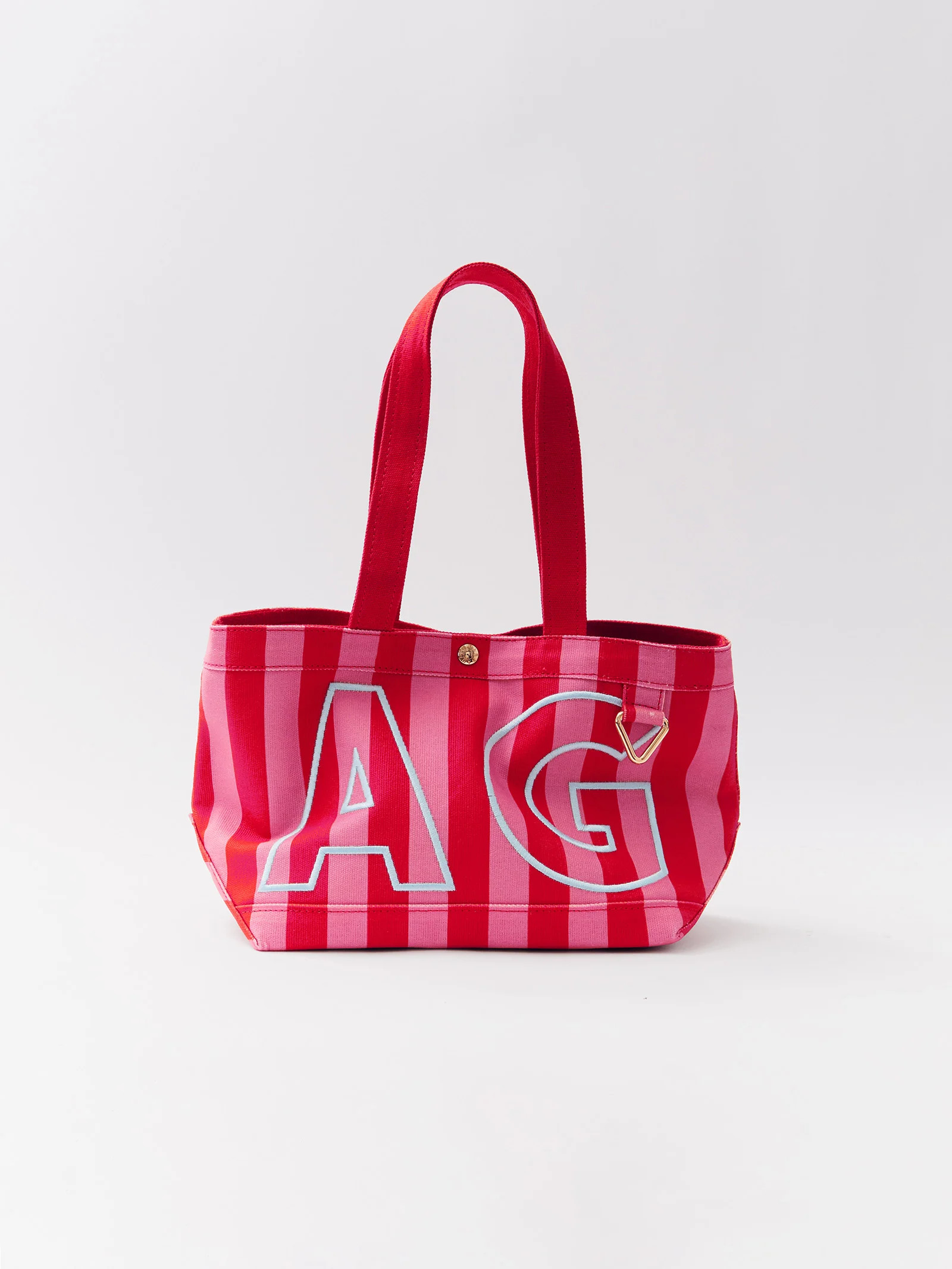 Striped Custom Alpha Tote - Cabana | BaubleBar