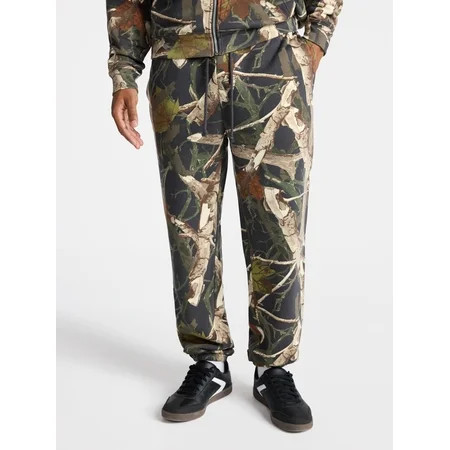 No Boundaries Soft Fleece Jogger Pants, 30'' Inseam, Men's & Big Men's | Walmart (US)