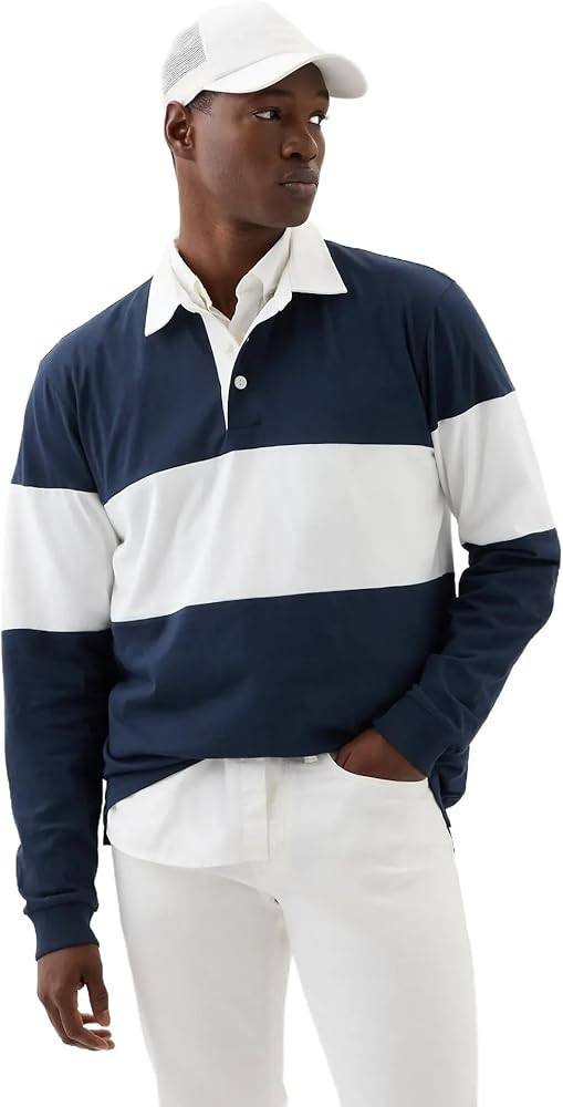 GAP Men's Everyday Soft Long Sleeve Tee T-Shirt | Amazon (US)