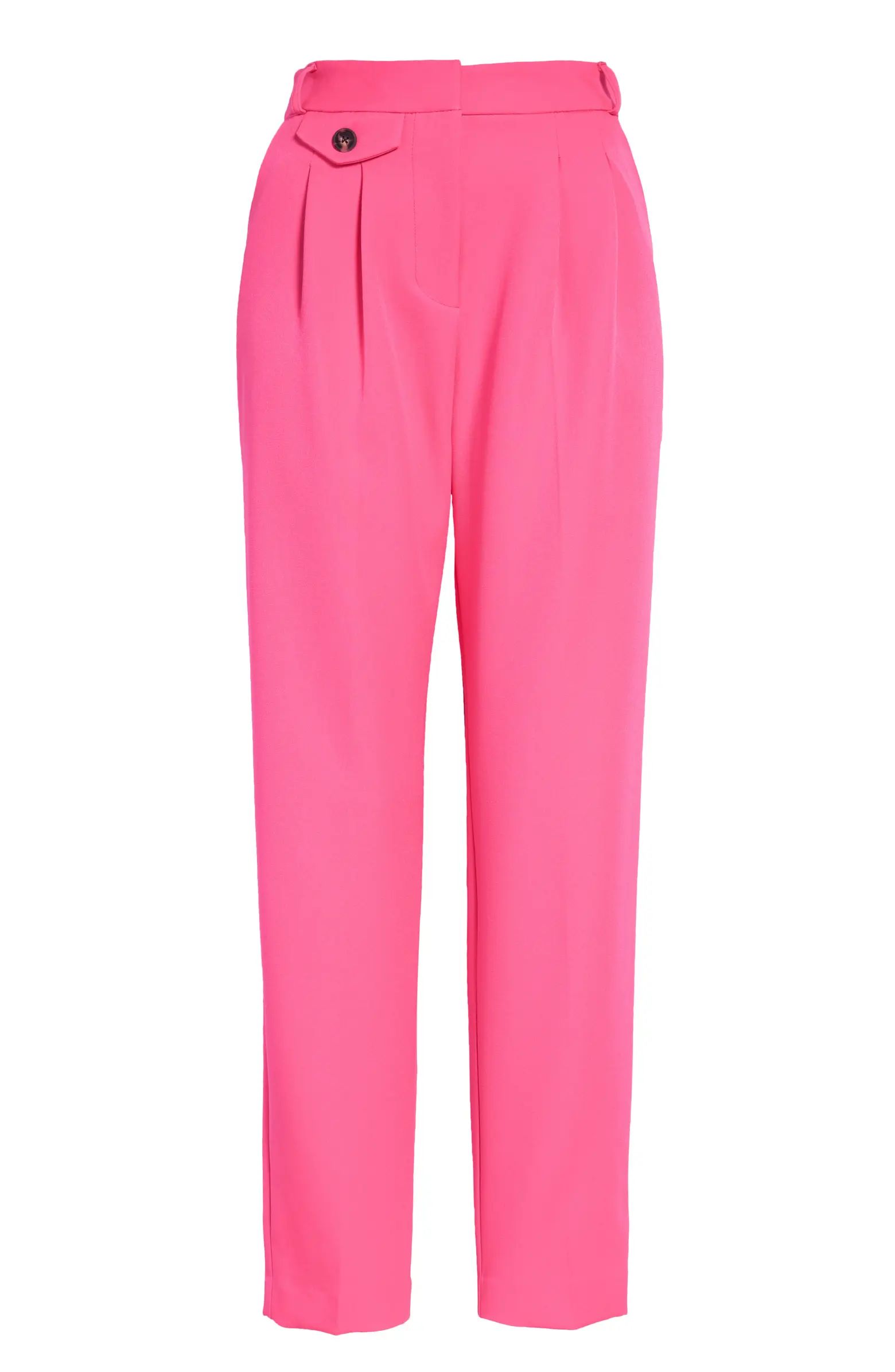 River Island Pleated Tapered Trouser | Nordstrom | Nordstrom
