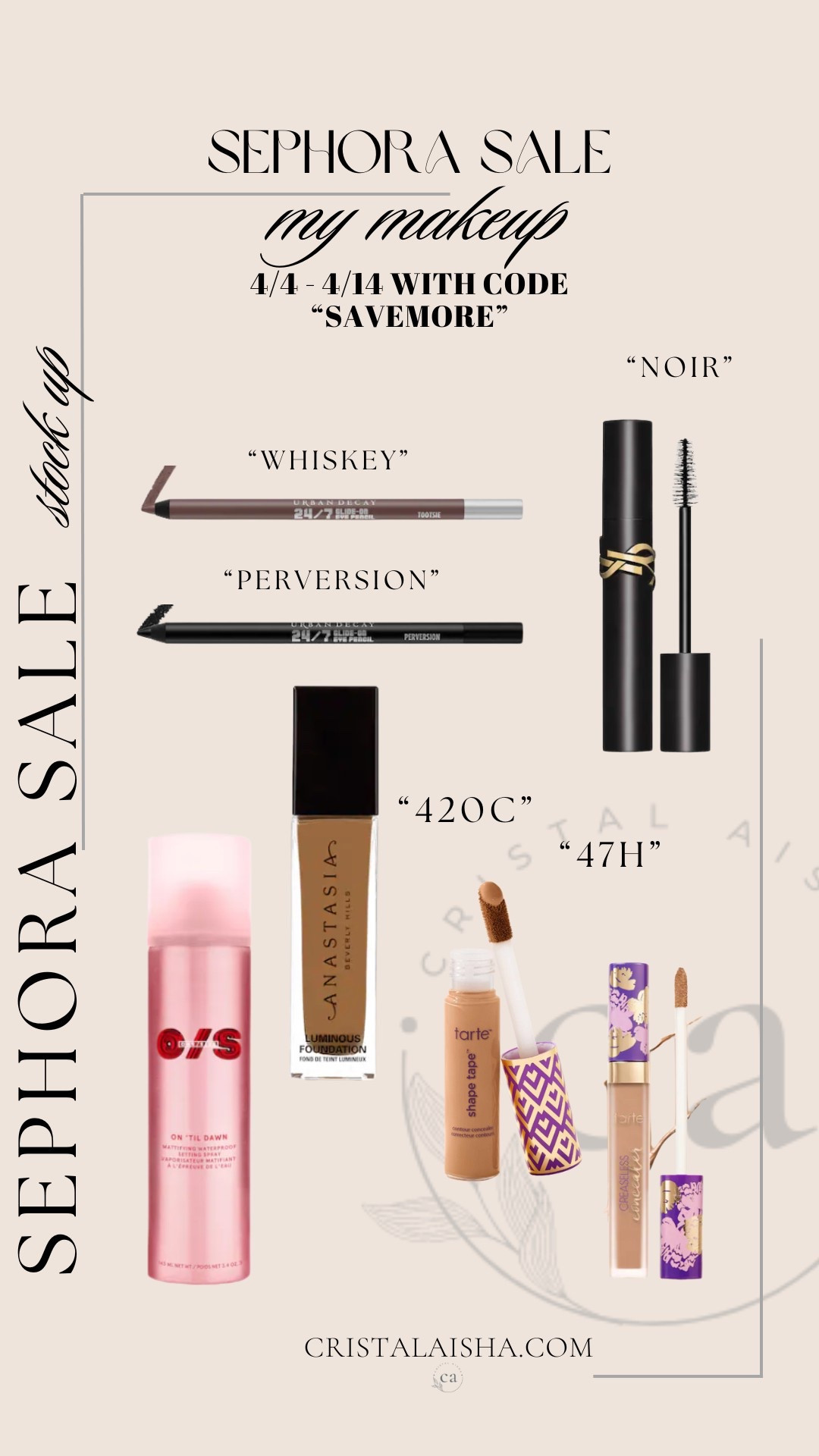 My full makeup routine that just happen to be a part of the Sephora Spring sale! Use code “SAVEMORE” at checkout! Sephora sale, Sephora spring sale 

LT #ltksalealert #ltkfindsunder50 #ltkbeauty

