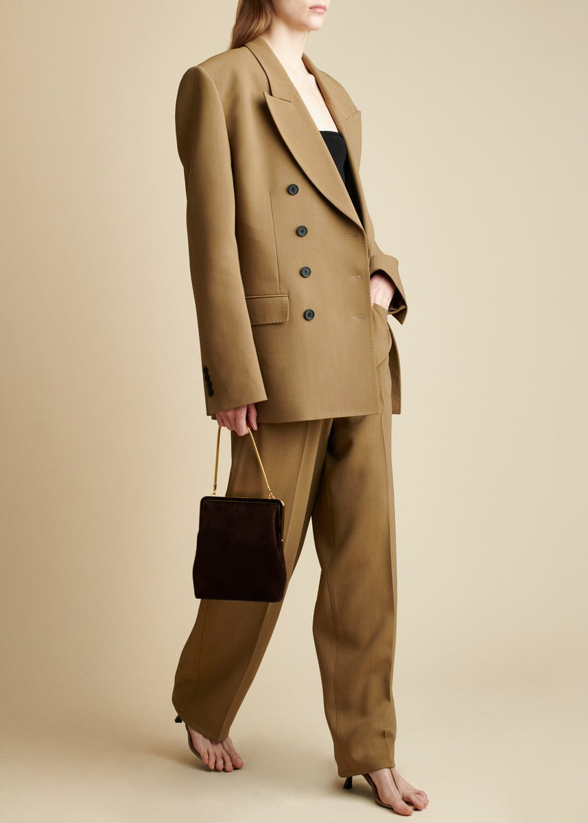 The Preen Pant in Flax | Khaite