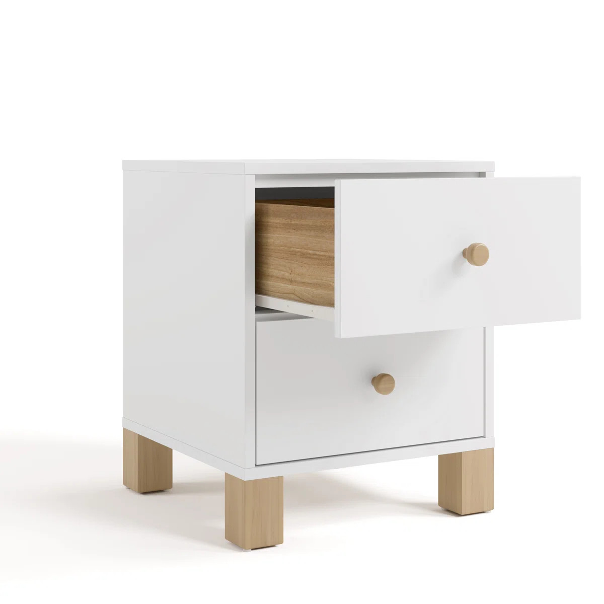 California 2 Drawer Nightstand | Wayfair North America