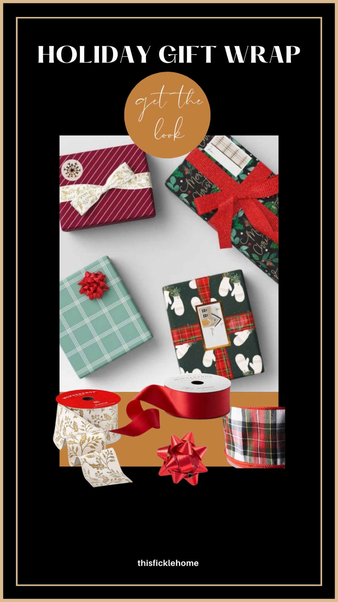 Striped wrapping paper, plaid wrapping paper, green wrapping paper, floral wrapping paper, ribbon, holiday wrapping paper.

#LTKHoliday #LTKSeasonal