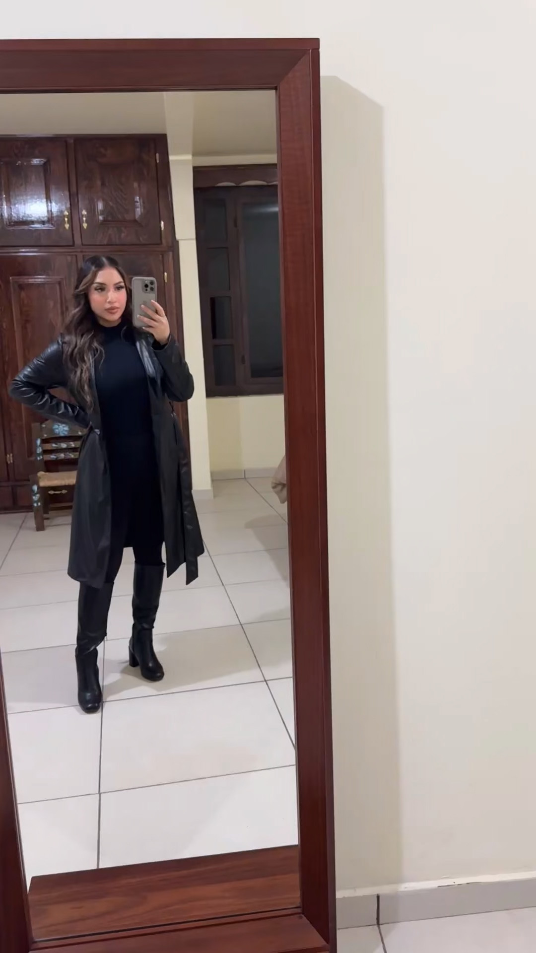 An all black moment 🖤 size small on coat - boots out of stock but added alternatives

#LTKSeasonal #LTKStyleTip #LTKU