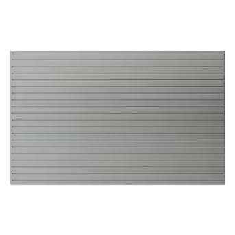 Flow Wall 6-Piece 12-in Silver PVC Multipurpose Wall Panel | Lowe's