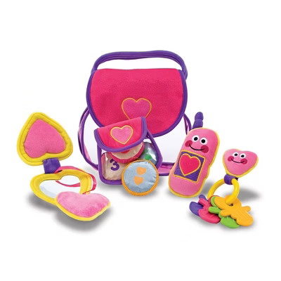 Melissa & Doug Pretty Purse Fill and Spill Soft Play Set Toddler Toy | Target