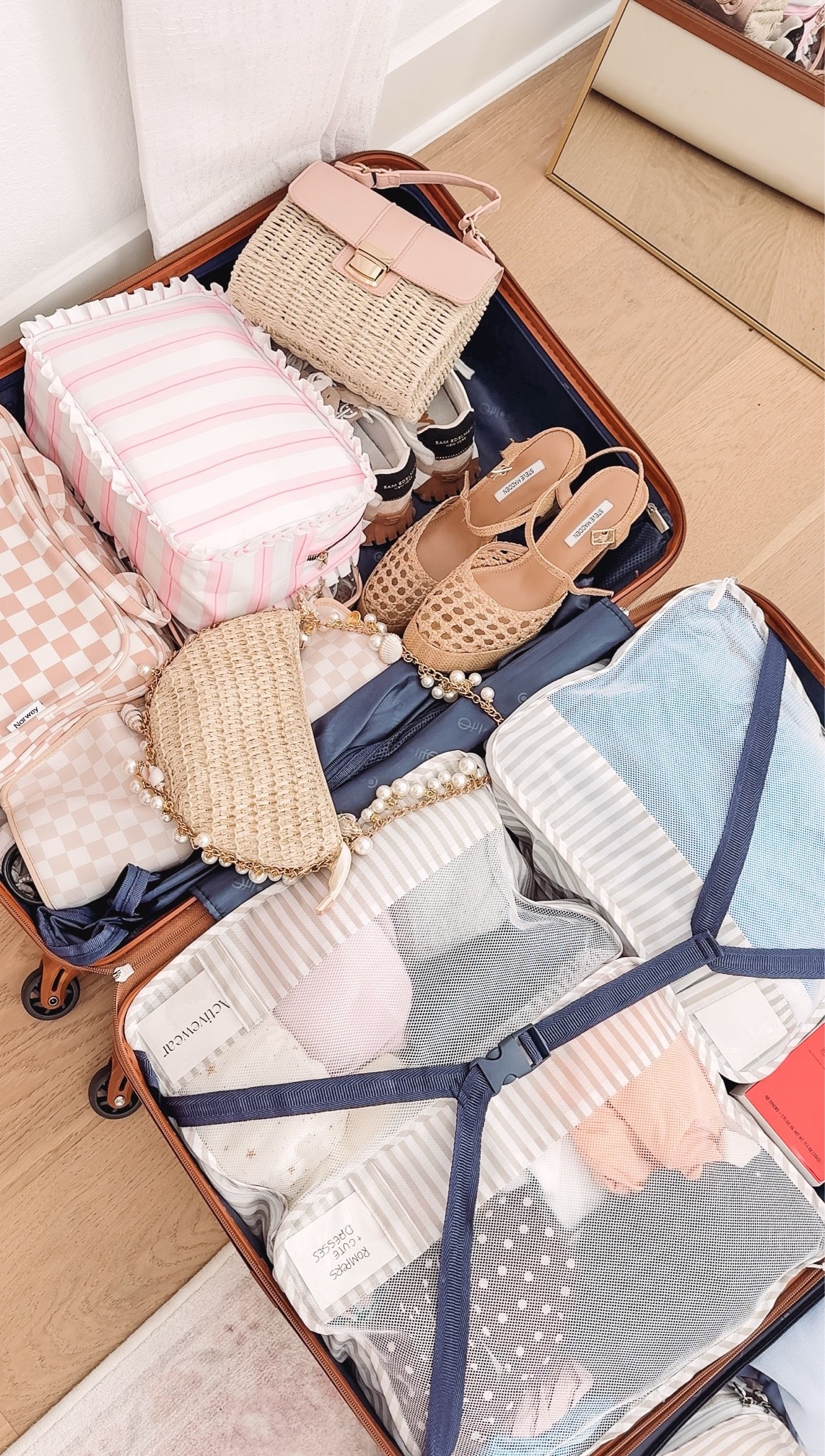 Travel prep ✈️ 

Seasonal summer traveling travel day must haves packing list pack with me suitcase Amazon accessories case makeup beauty shoes

#LTKdayinmylife #LTKmomlife #LTKTravel