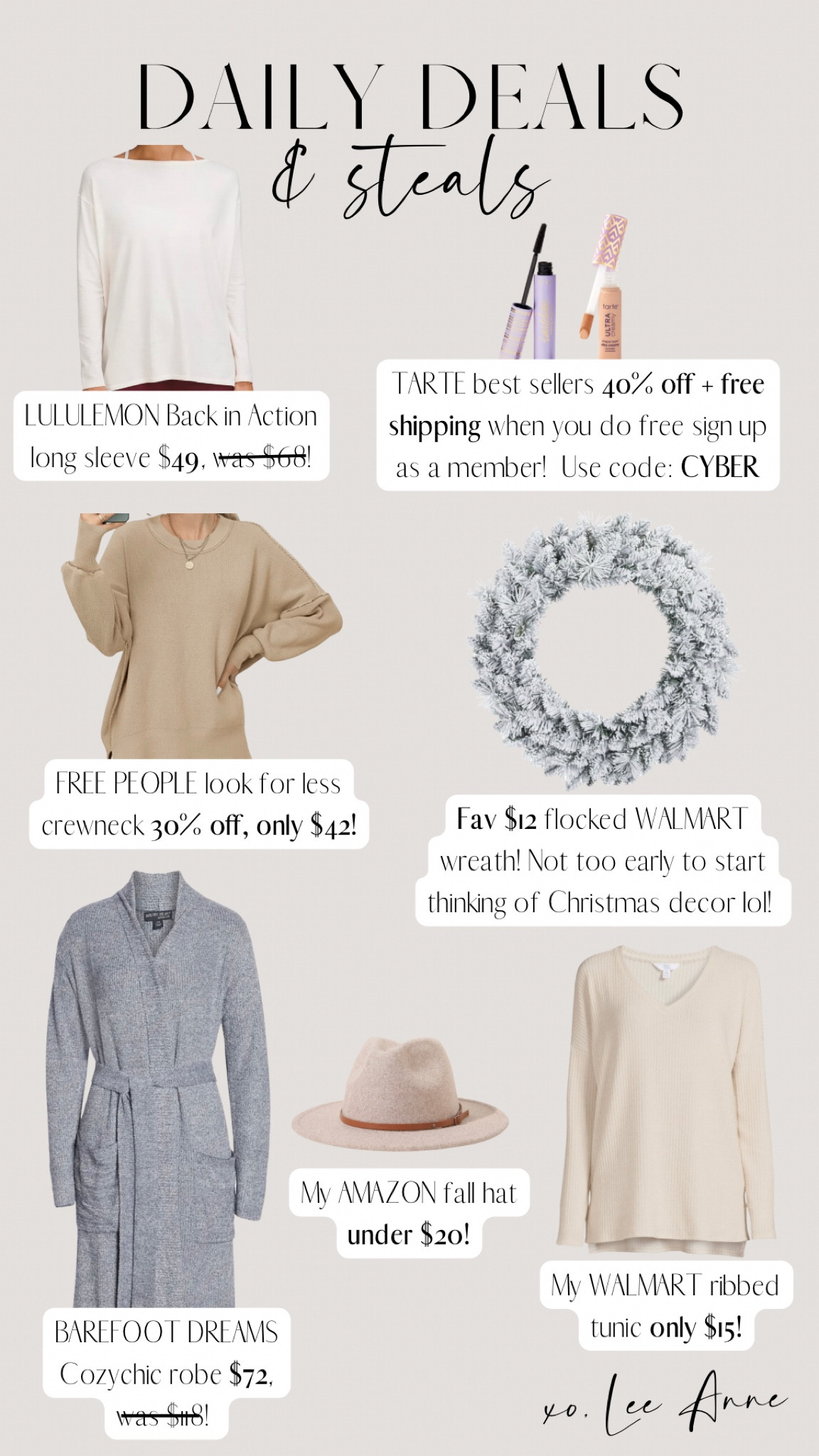 Today’s daily deals! 

#LTKsalealert #LTKSeasonal #LTKunder50