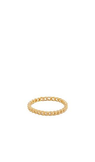 Catch Ring in Yellow Gold | Revolve Clothing (Global)