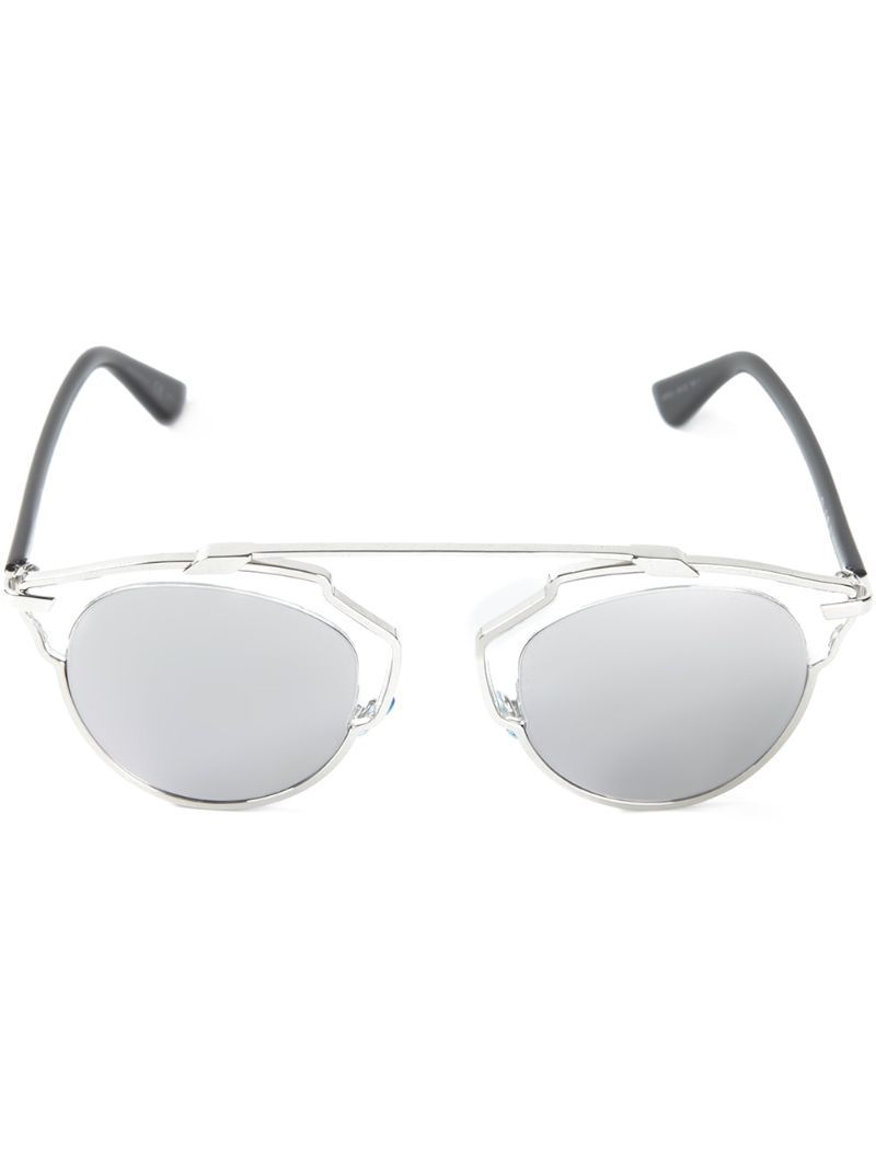 Dior Eyewear - 'So Real' sunglasses - women - Acetate - One Size, Black, Acetate | FarFetch US