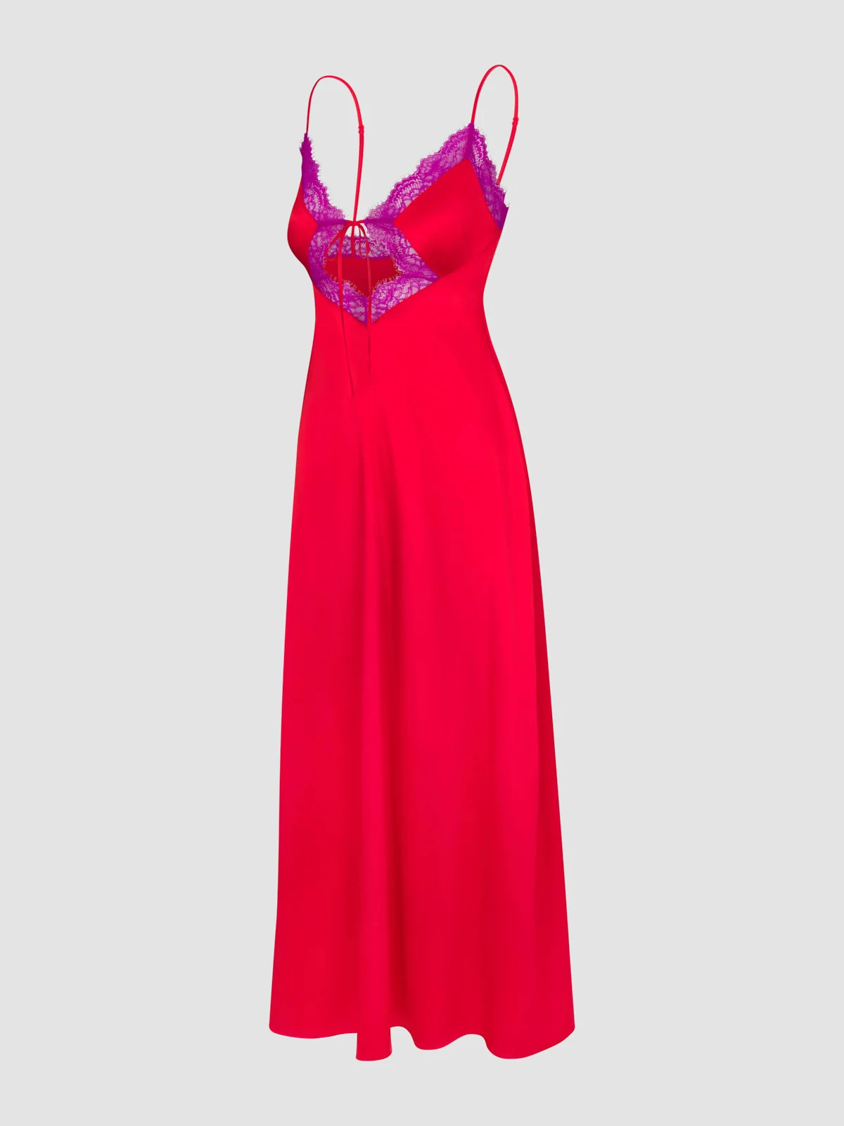 Nite Shade Lace-Trim Sleep Maxi Slip | Savage x Fenty - North America