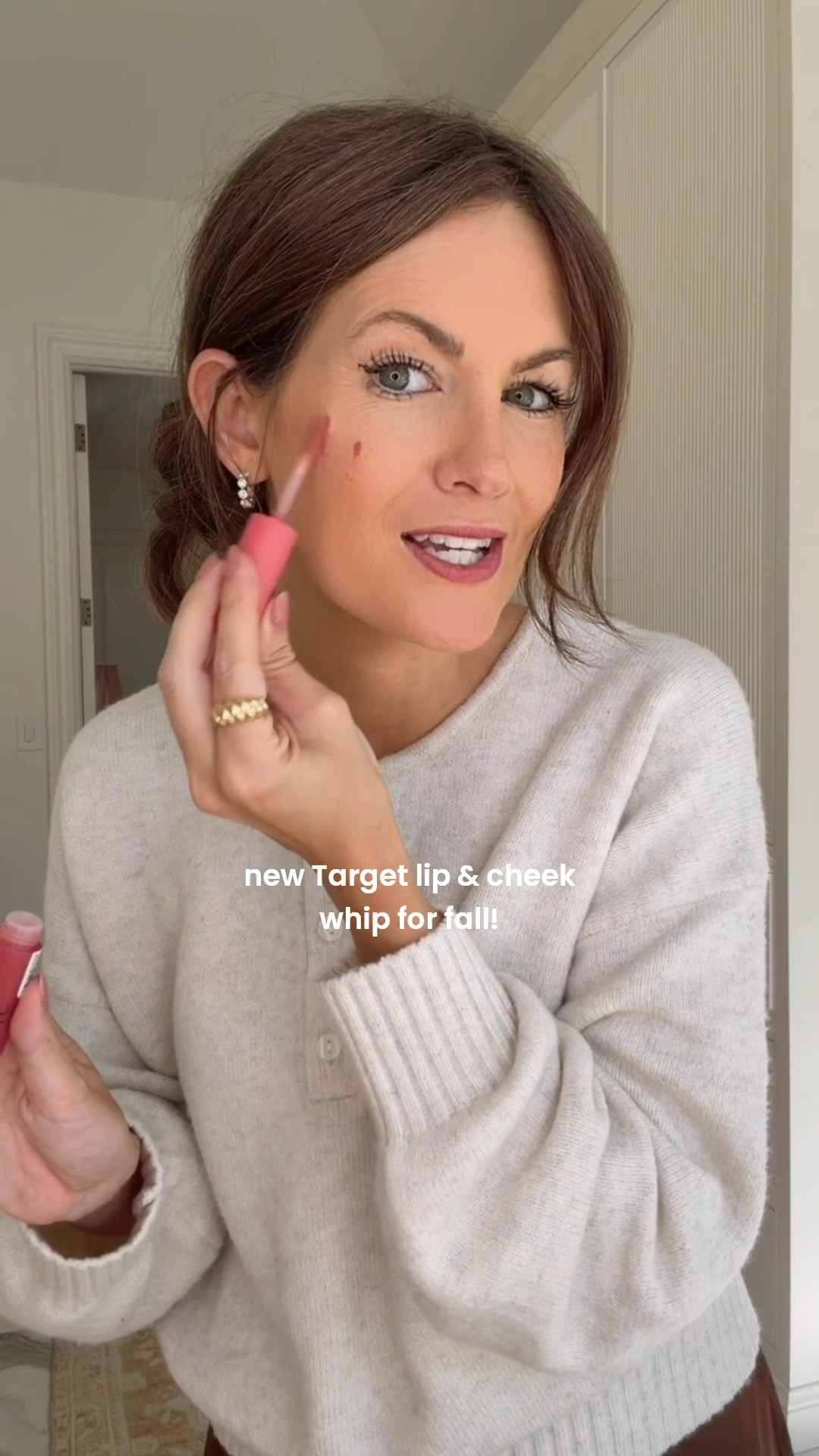 Loving the new e.l.f. So Blurreal Lip and Cheek whip! Wearing the color Rose Soufflé 😍 @target #ad

#LTKBeauty #LTKmomlife #LTKgrwm