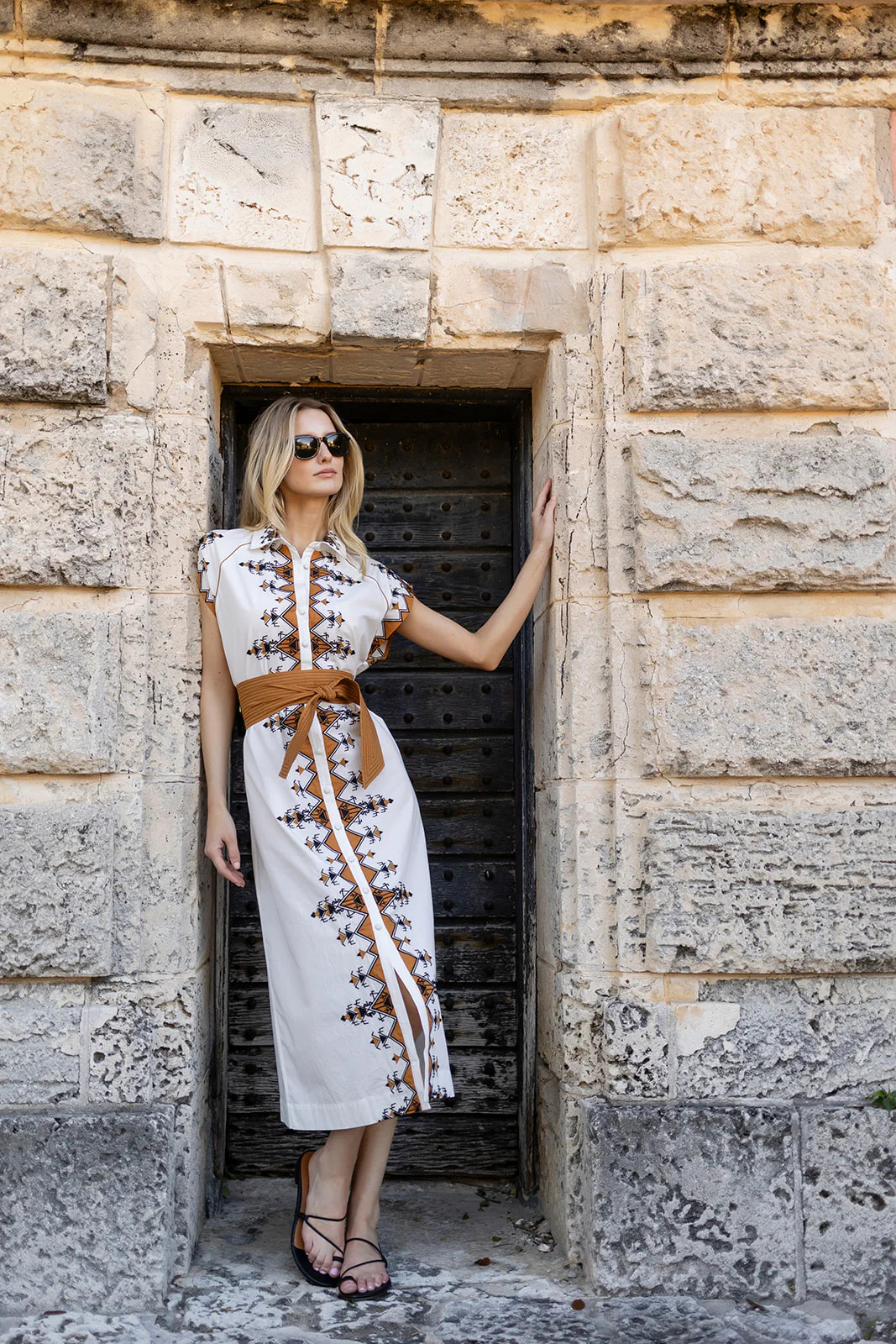 Cara Dress - Tobacco | Julia Amory